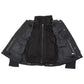 Milwaukee Leather Women's Tara Black Leather Motorcycle Rider 2-in-1 Convertible Hoodie Jacket Vest