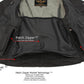 Milwaukee Leather Women's Road Queen Black Braided Buffalo Leather Motorcycle Vest - LKL4713