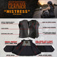 Milwaukee Leather Women's Mistress Black Side Lace Leather Motorcycle Vest - LKL4714