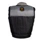 Milwaukee Leather LKM17001 Men's Classic Distressed Gray Motorcycle Leather Riders Jacket