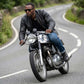 Milwaukee Leather Men's 'The Racer' Premium Black Leather Vented Racer Style Motorcycle Biker Jacket w/ CE Armor - LKM17015