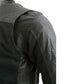 Milwaukee Leather Men's Chaos Black Leather Motorcycle Jacket w/ CE Armor, Reflective Panels, Vents - LKM17022