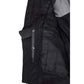 Milwaukee Leather Men's Stryde Black and Grey Matte Finish Racer Leather Motorcycle Jacket - LKM17024