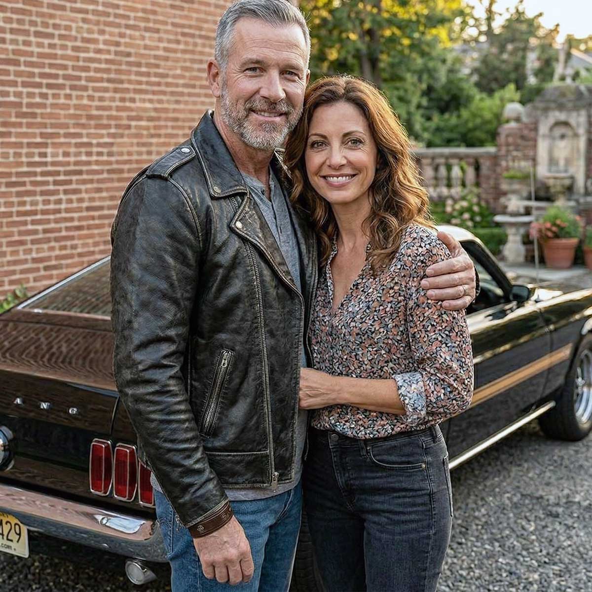 Milwaukee Leather Men's Live to Ride Classic Black Premium Leather CE Armored Motorcycle Jacket - Side Lace - LKM1706