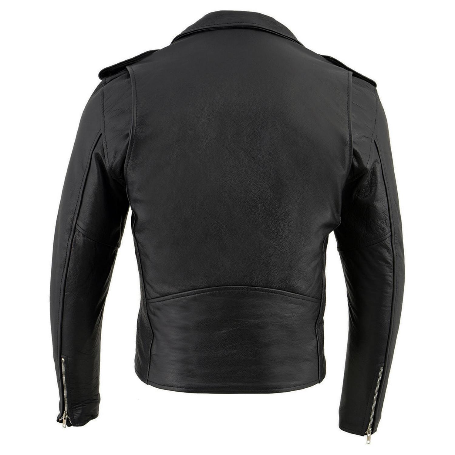 Milwaukee Leather LKM1781 Men's The Legend Classic Black Premium