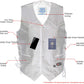 Milwaukee Leather Men's Classic ‘Side Laced Black Western Style Motorcycle Vest - LKM3776