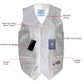 Milwaukee Leather Men's Black Classic Western Style Motorcycle Leather Rider Vest - LKM3778