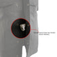 Milwaukee Leather Men's Barrage Flat Black Leather Motorcycle Club Style Vest - LKM3790