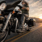 Milwaukee Leather LKM5721 Men's Black Easy Fit Premium Leather Motorcycle Biker Rider Chaps
