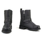 MMCC MB407 Men's Afterburner Black Leather Biker Boots - Riding Footwear