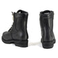 MMCC MB416 Men's Trooper Black Leather Biker Boots - Riding Footwear