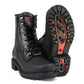 MMCC MB416 Men's Trooper Black Leather Biker Boots - Riding Footwear