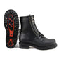 MMCC MB416 Men's Trooper Black Leather Biker Boots - Riding Footwear