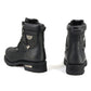 MMCC MB440 Men's Throttle Black Leather Biker Boots - Riding Footwear