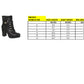 Milwaukee Leather MBL9425 Women's Black Lace-Up Fashion Boots with Double Height Option