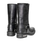 Milwaukee Leather Men's Classic Harness Black 2.2mm Motorcycle Boots - MBM9018