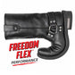 Milwaukee Leather Men's Classic Harness Black 2.2mm Motorcycle Boots - MBM9018