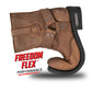 Milwaukee Leather Men's Copper Ridge Brown Suede Motorcycle Harness Boots - MBM9053