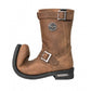 Milwaukee Leather Men's Copper Forge Brown Suede Engineer Motorcycle Boots w/ Flex Toe - MBM9059