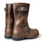 Milwaukee Leather MBM9064 Men's "Antique Ridge" Classic Brown Engineer Motorcycle Boots