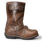 Milwaukee Leather MBM9064 Men's "Antique Ridge" Classic Brown Engineer Motorcycle Boots