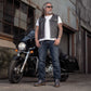 Milwaukee Leather MBM9066 Men's Antique Black Classic Engineer Motorcycle Riding Boots