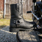 Milwaukee Leather Men's Outback Harness Motorcycle Boots - Full Grain Leather Riding Boots - MBM9068