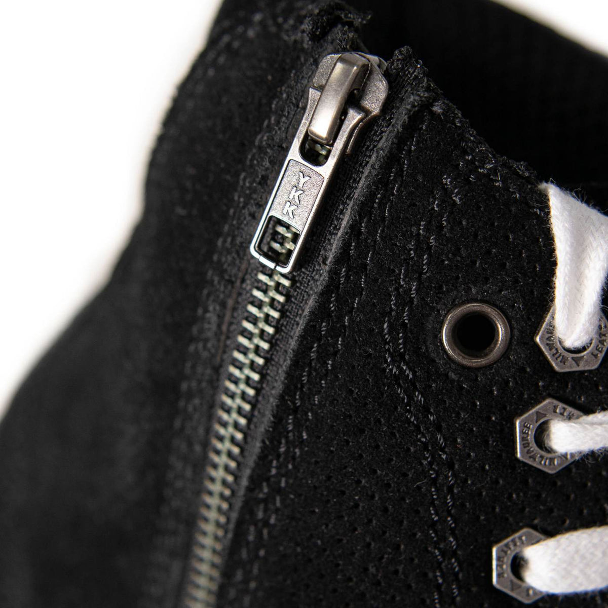 Milwaukee Leather Men's Roadflow Black Suede Reinforced Street Riding Shoes - MBM9106