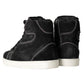 Milwaukee Leather Men's Roadstitch Black Suede Reinforced Street Riding Shoes w/ White Stitching - MBM9107