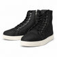 Milwaukee Leather Men's Threadshift Black Canvas Reinforced Street Riding Shoes - MBM9108