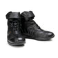 Milwaukee Leather Men's Troop Sport Black Waterproof Leather Motorcycle Racer Style Boots - MBM9185