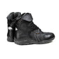 Milwaukee Leather Men's Troop Sport Black Waterproof Leather Motorcycle Racer Style Boots - MBM9185