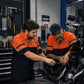 MMCC Men’s Torque Shift Reflective Mechanic Work Shirt - 50/50 Cotton Poly Blend - MDM11616