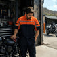 MMCC Men’s Torque Shift Reflective Mechanic Work Shirt - 50/50 Cotton Poly Blend - MDM11616