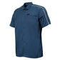 MMCC Men's Pinstripe PolyPoly-Blend Mechanic Shirt - MDM11620