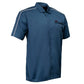 MMCC Men's Pinstripe PolyPoly-Blend Mechanic Shirt - MDM11620