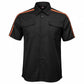 MMCC Men's Track Mark Classic Mechanic Button Up Shirt - Dual Chest Pockets - Microfiber Panel - MDM11623
