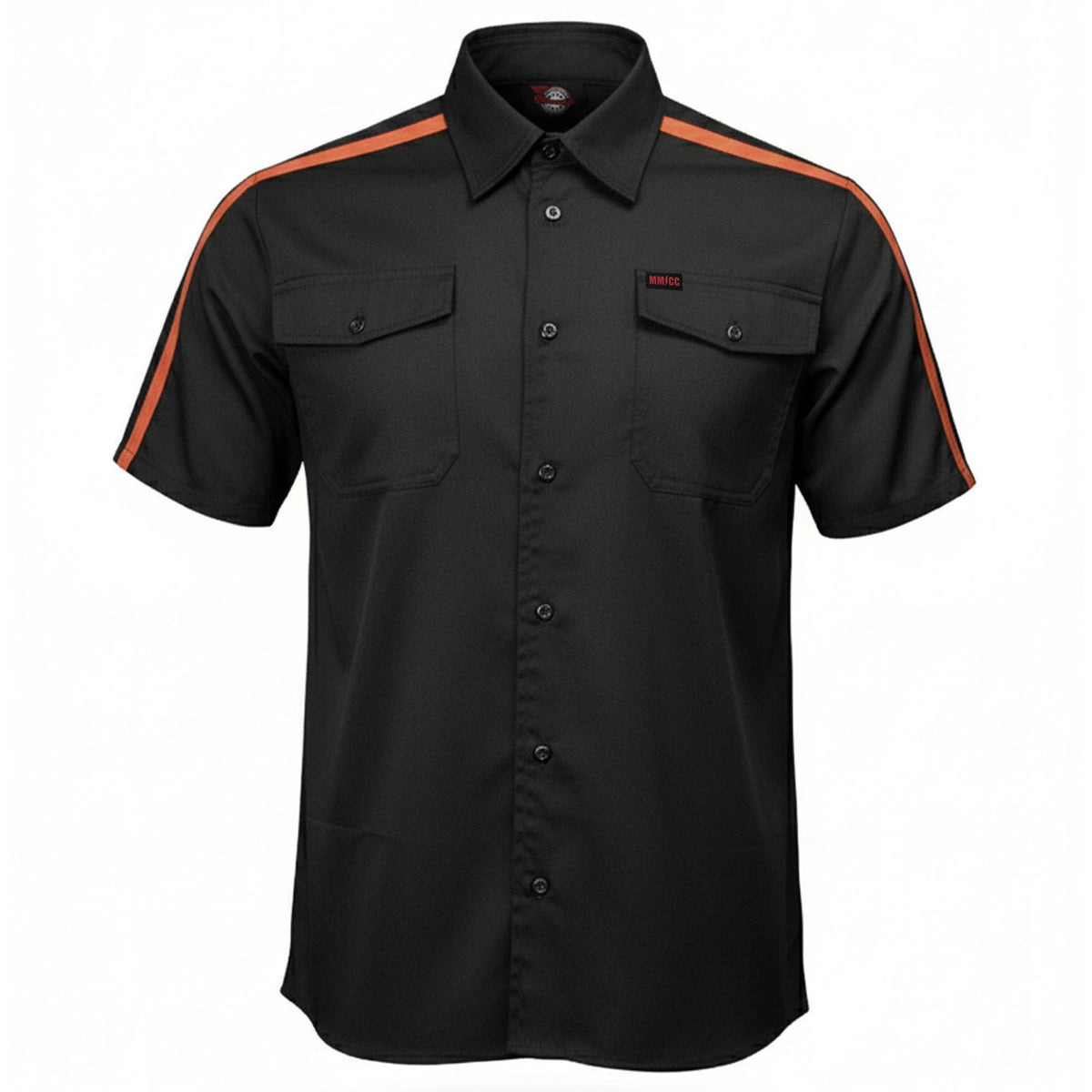 MMCC Men's Track Mark Polyester Blend Mechanic Shirt - MDM11623