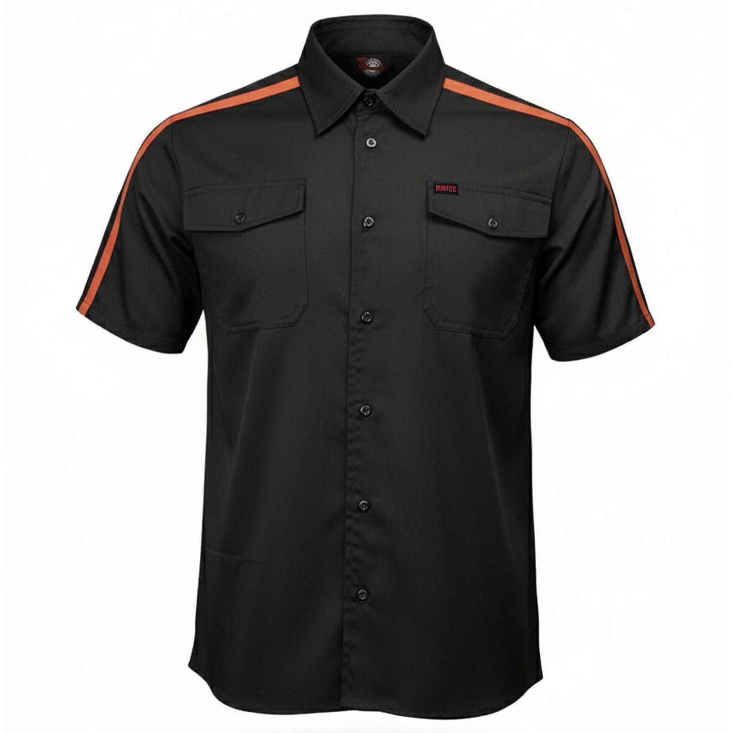 MMCC Men's Track Mark Polyester Blend Mechanic Shirt - MDM11623