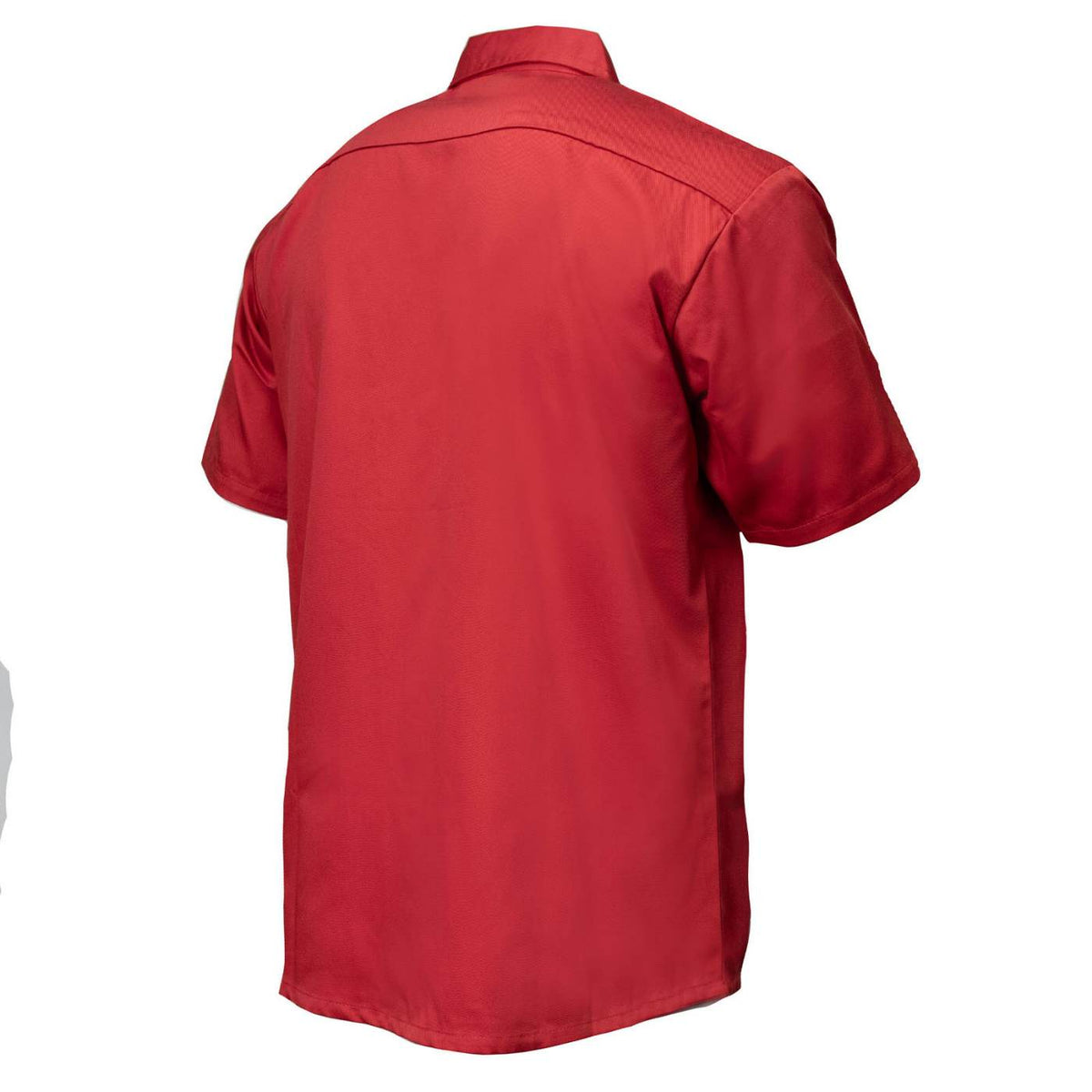 MMCC Men's Red Super Duty Polyester Blend Mechanic Shirt - MDM11663