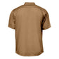 MMCC Men's Khaki Super Duty Classic Mechanic Button Up Shirt - 2 Chest Pockets - Microfiber Panel - MDM11664