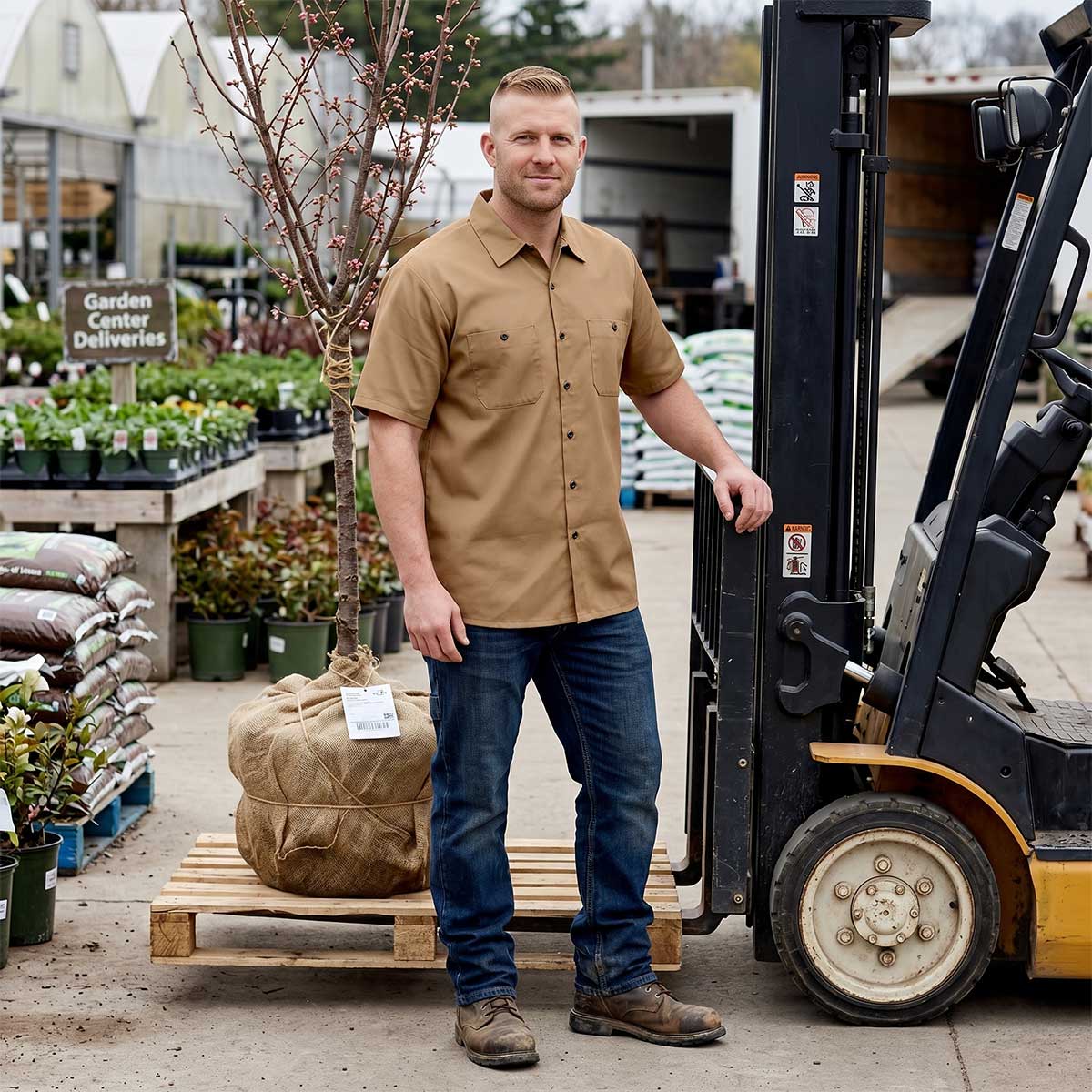 MMCC Men's Super Duty Polyester Blend Mechanic Shirt - MDM11664