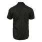 Milwaukee Leather MDM11669 Men's Black Button Up Heavy Duty Work Shirt | Classic Mechanic Work Shirt w/ Pockets