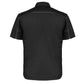 MMCC Men's Slipstream Black Gray Poly-Blend Mechanic Shirt - MDM11689