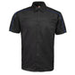 MMCC Men's Slipstream Black Royal Blue Classic Mechanic Shirt - 100% Cotton w/ Microfiber Panel - MDM11692