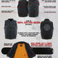 Milwaukee Leather Men's Outrider Blue Denim Motorcycle Rider Vest with Shirt Collar - MDM3080