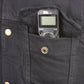 Milwaukee Leather Men's Outrider Black Denim Motorcycle Rider Vest with Shirt Collar - MDM3081