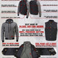 Milwaukee Leather Men's s Black Denim Club Style Motorcycle Vest w/ Removable Hoodie - MDM3083