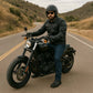 Milwaukee Leather MDM5008 Men's Blue 5 Pocket Tear Resistant Motorcycle Denim Jeans Infused w/ Aramid Fibers