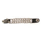 Milwaukee Leather Motorcycle Medallion Vest Extender - Double Chrome Chains Genuine Leather 6.5" Extension MLA1006-Single